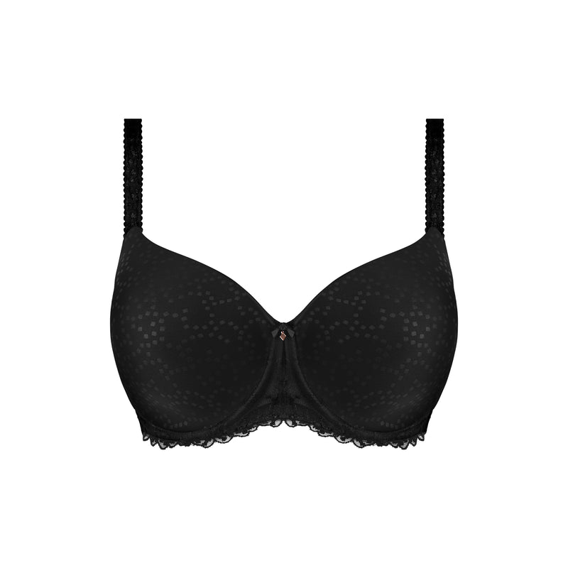 BLACK ANA UNDERWIRE MOULDED SPACER BRA