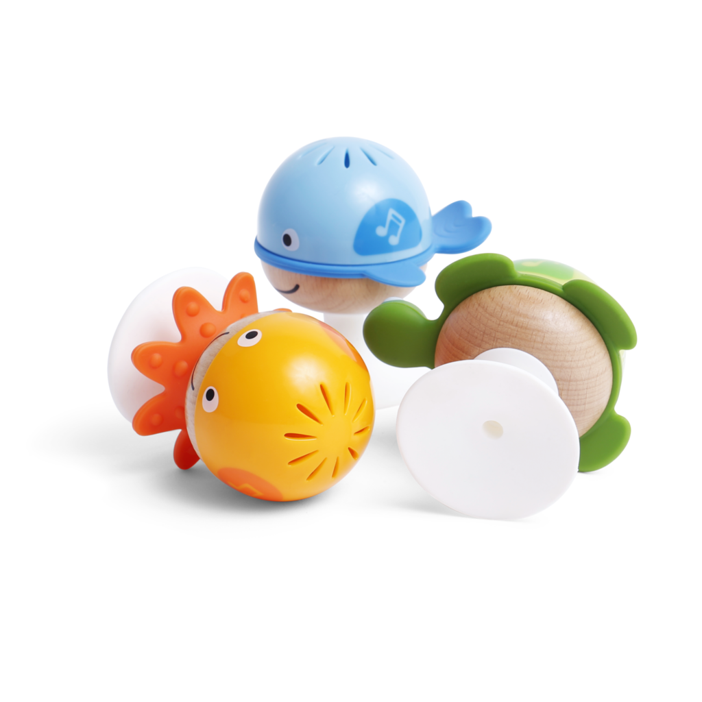 SEA ANIMALS RATTLE SET