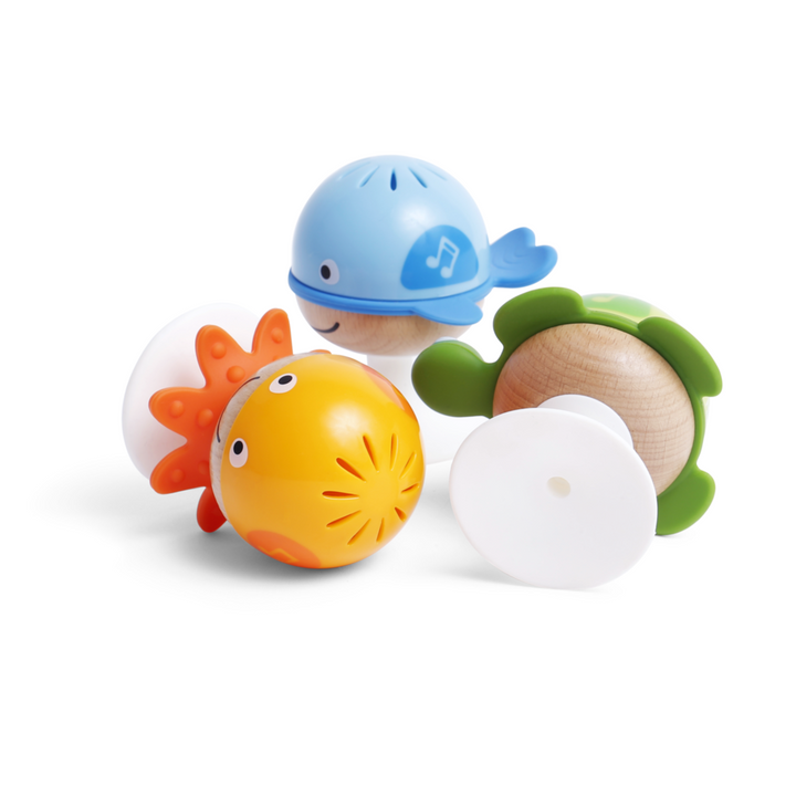 SEA ANIMALS RATTLE SET