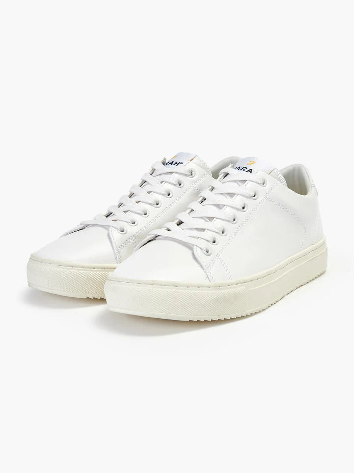 DAMON WHITE CUPSOLE TRAINER