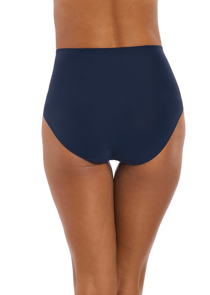 NAVY SMOOTHEASE INVISIBLE STRETCH BRIEF