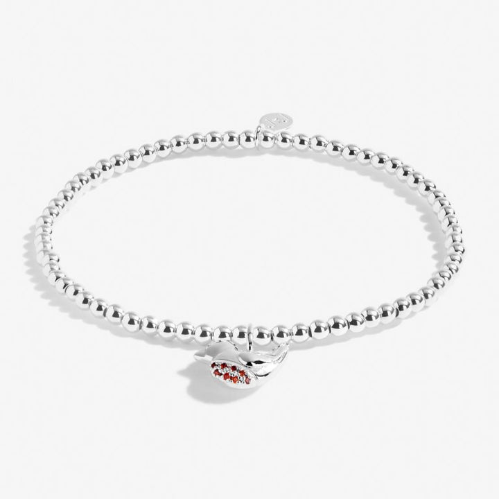A LITTLE 'ROBINS APPEAR WHEN LOVED ONES ARE NEAR' BRACELET