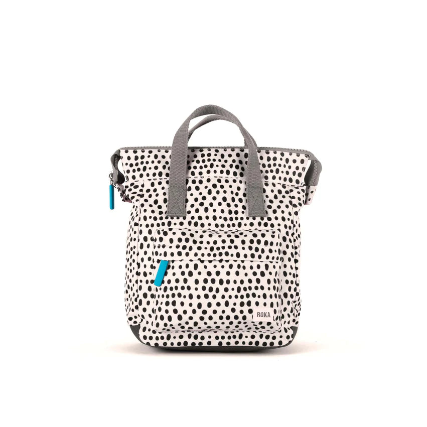BANTRY B SUSTAINABLE DIP DOT CANVAS BACKPACK