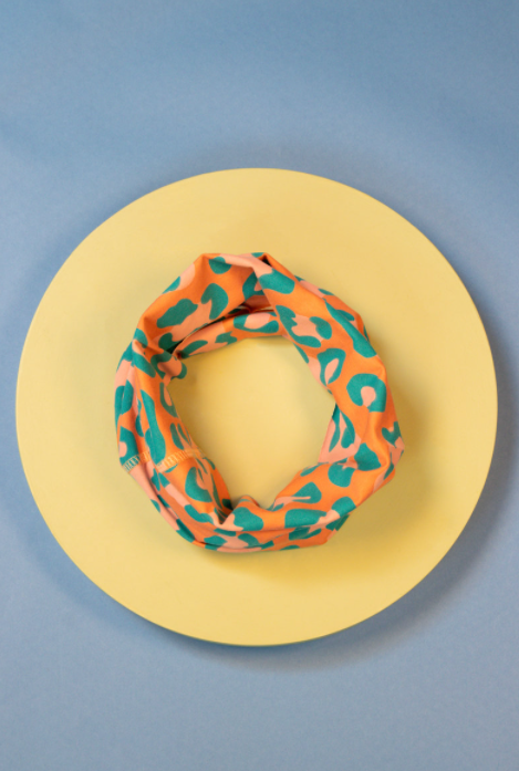 MULTIWAY BAND LEOPARD CORAL/TEAL