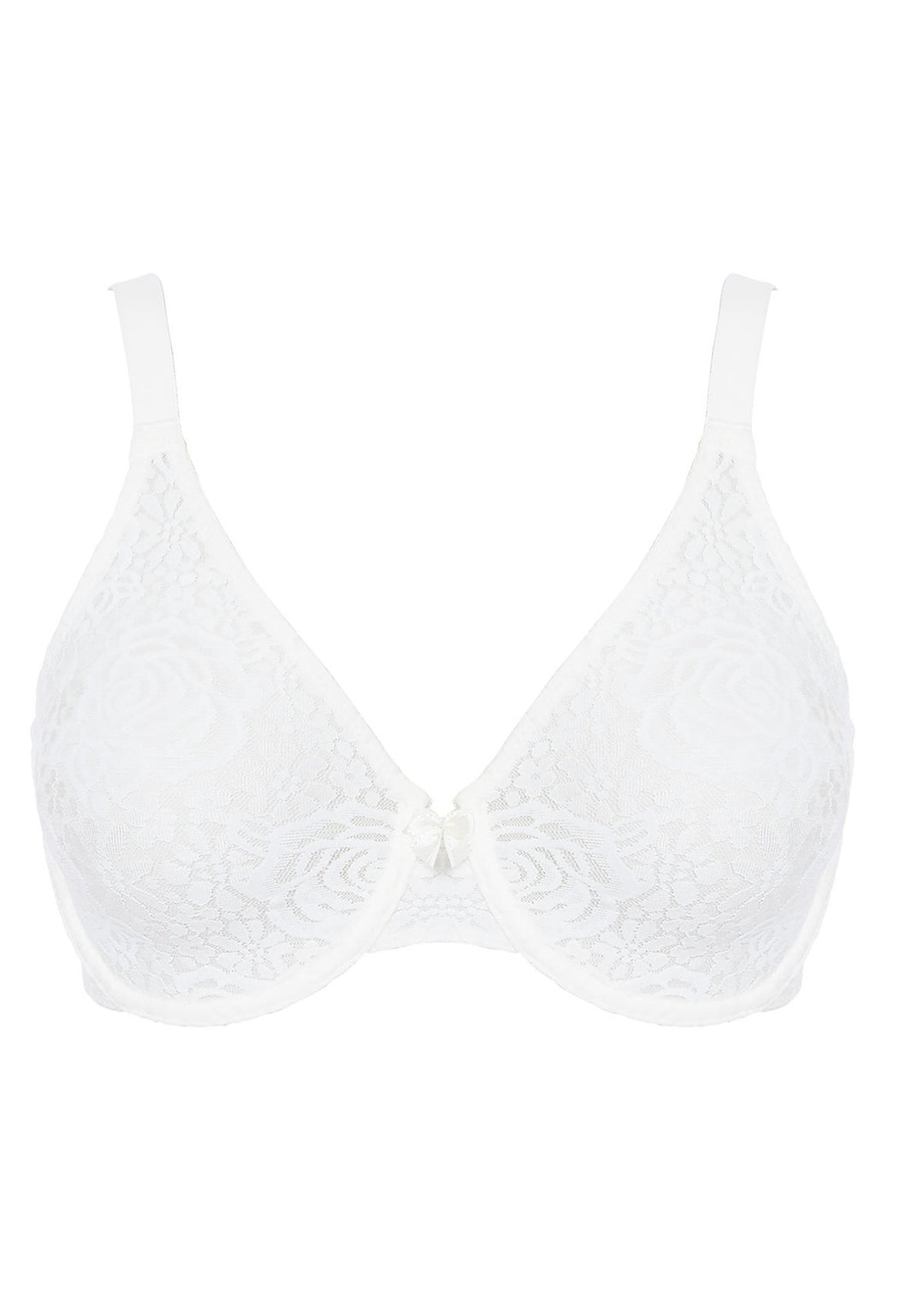 IVORY HALO LACE MOULDED BRA