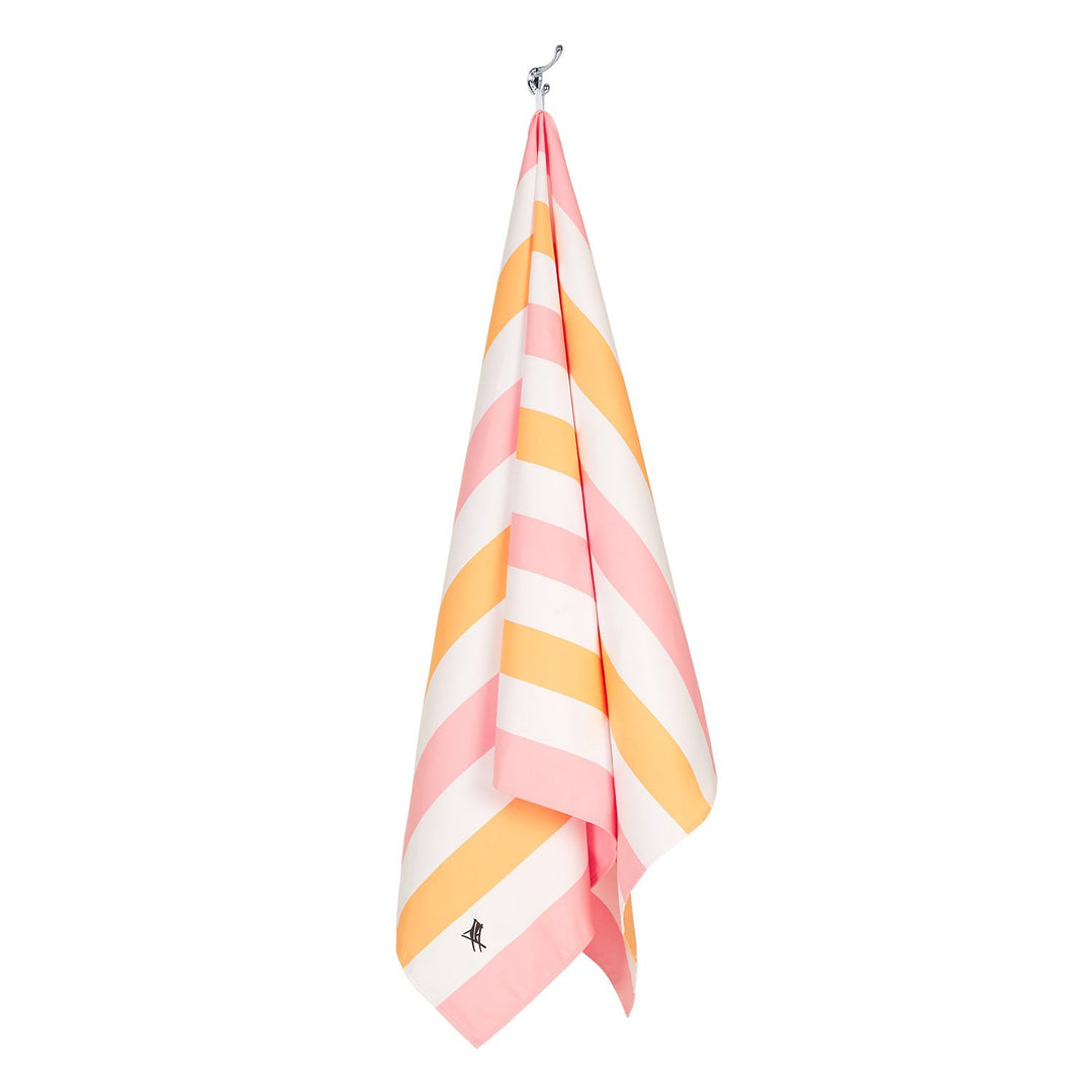 PEACH SORBET QUICK DRYING BEACH TOWEL
