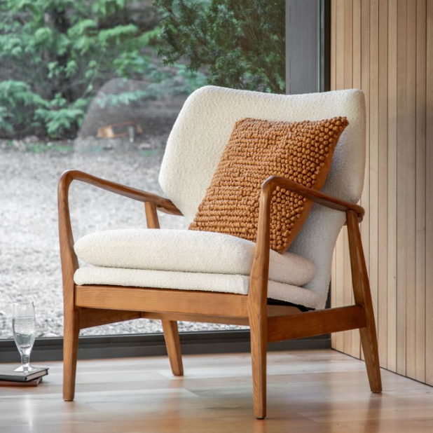 MARL CREAM ARMCHAIR