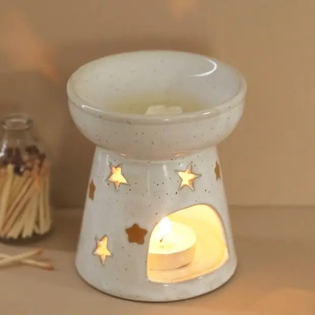 CERAMIC STARRY WAX MELT BURNER