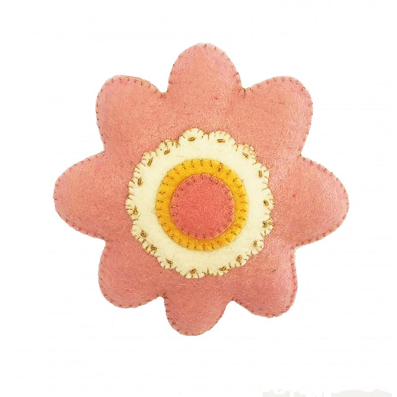 MINI PINK FLOWER WALL DECORATION