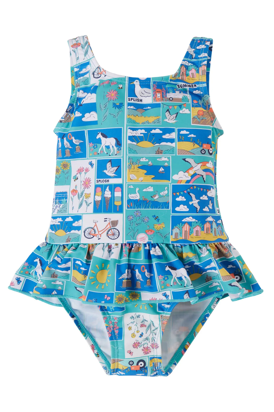 POSTCARDS LITTLE CORAL SWIMSUIT