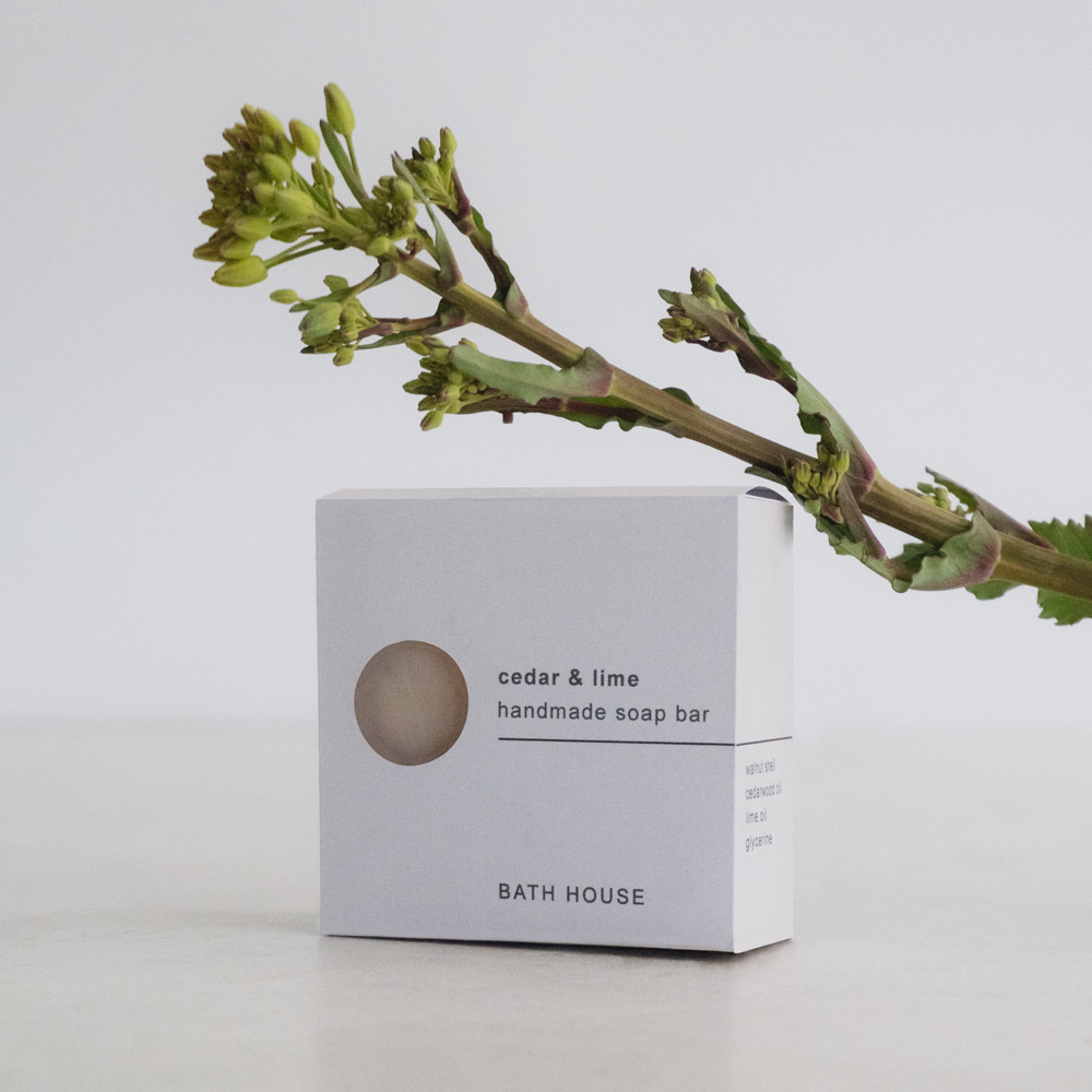 CEDAR & LIME HANDMADE SOAP BAR