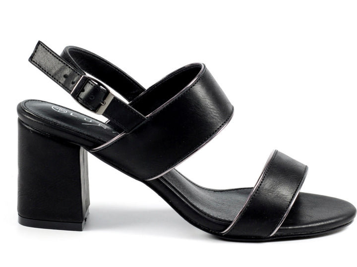 BLACK ALDORA SANDAL