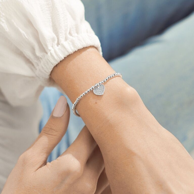 A LITTLE 'SHINE BRIGHT - LIVE HAPPY' BRACELET