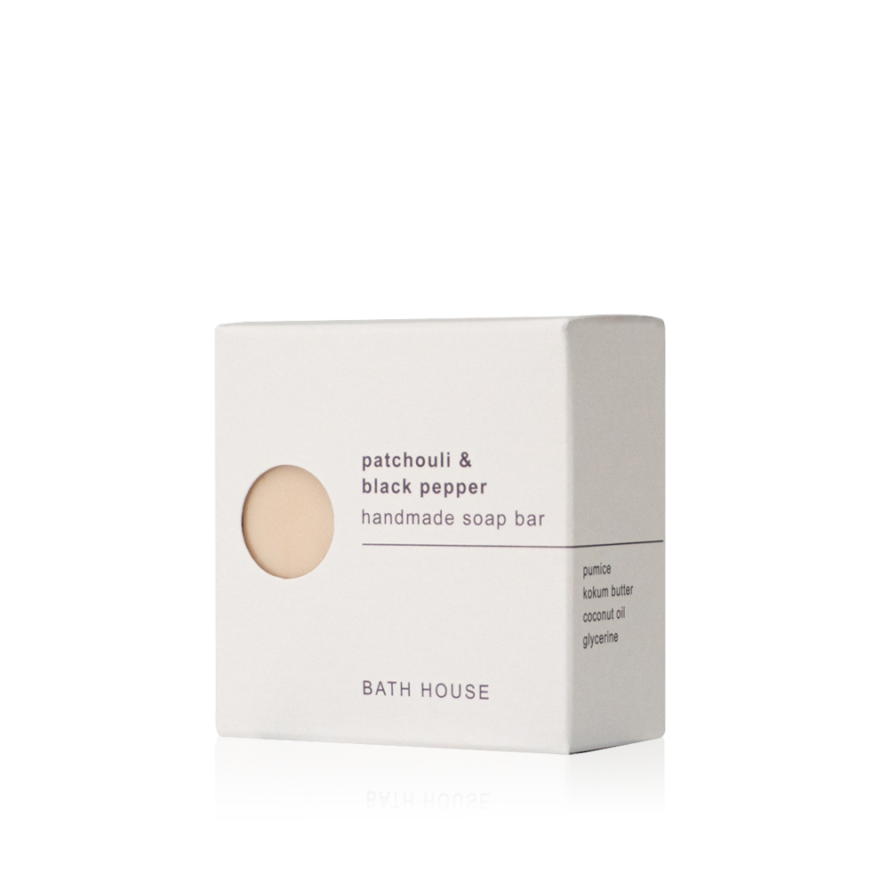 PATCHOULI & BLACK PEPPER HANDMADE SOAP BAR