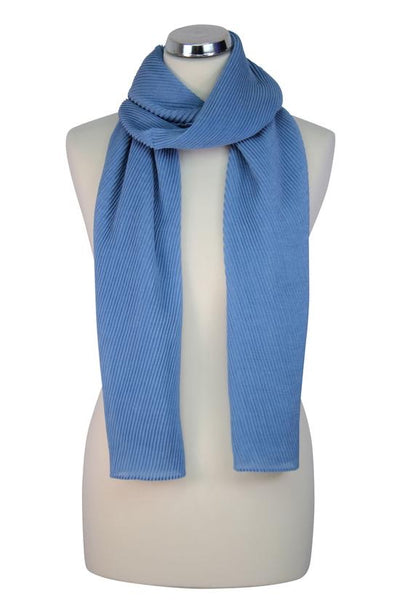 PLEATED SCARF