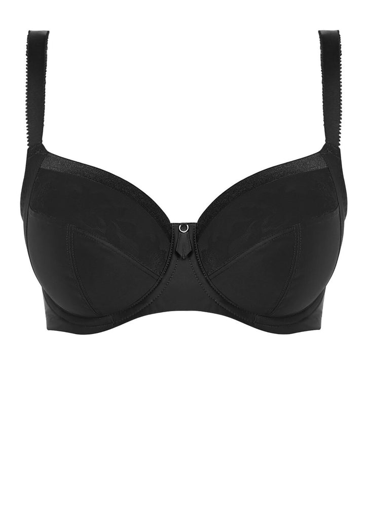 BLACK ILLUSION SIDE SUPPORT BRA