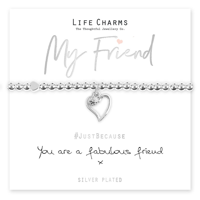 FABULOUS FRIEND HEART BRACELET