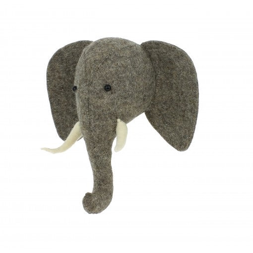 ELEPHANT HEAD (TRUNK UP)