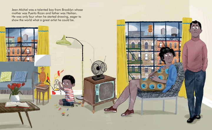 LITTLE PEOPLE BIG DREAMS JEAN MICHEL BASQUIAT BOOK