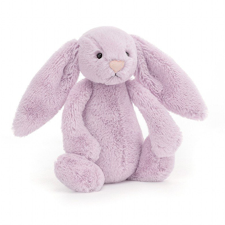 SMALL BASHFUL LILAC BUNNY