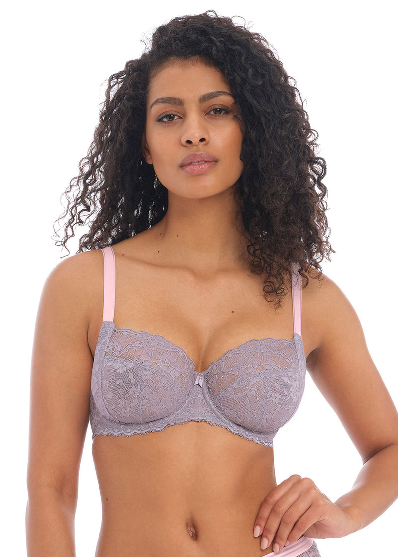 MINERAL GREY OFF BEAT SIDE SUPPORT BRA