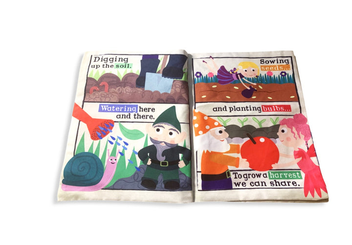 NURSERY TIMES CRINKLY NEWSPAPER - GNOMES AND FAIRIES