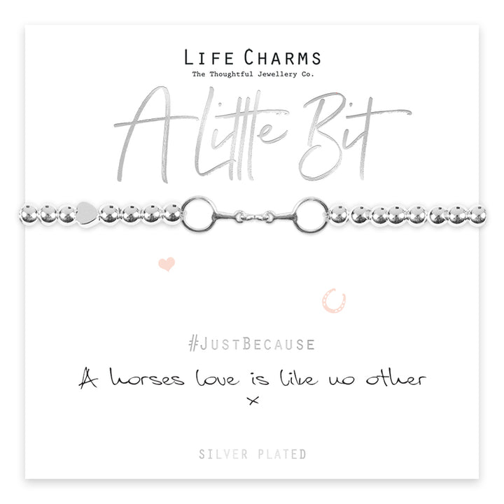 A HORSES LOVE IN LIKE NO OTHER BRACELET