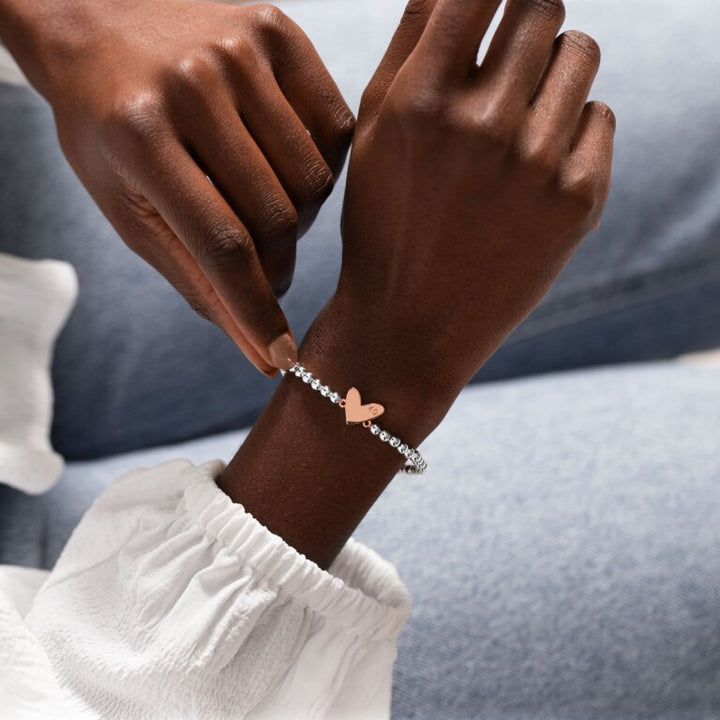 BEAUTIFULLY BOXED A LITTLE HAPPY 40TH BIRTHDAY BRACELET