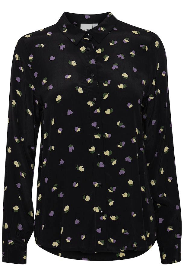 BLACK FLOWER HELIMA SHIRT