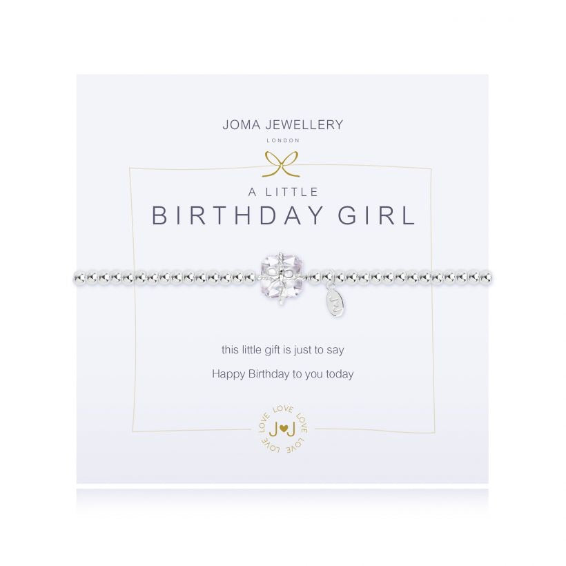 A LITTLE BIRTHDAY GIRL BRACELET