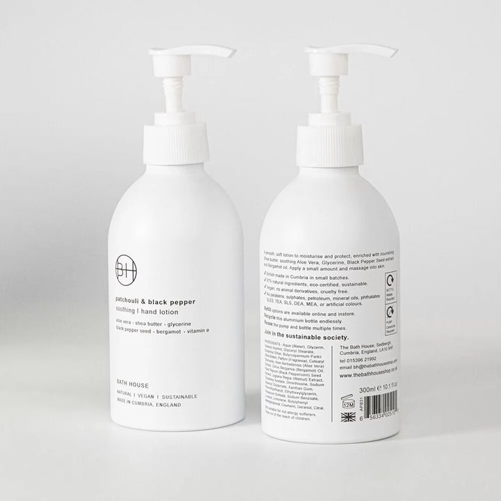 PATCHOULI & BLACK PEPPER SOOTHING HAND LOTION