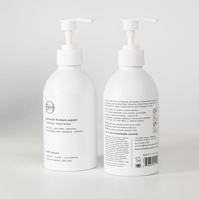 PATCHOULI & BLACK PEPPER SOOTHING HAND LOTION