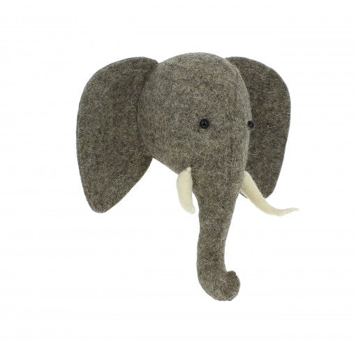 ELEPHANT HEAD (TRUNK UP)