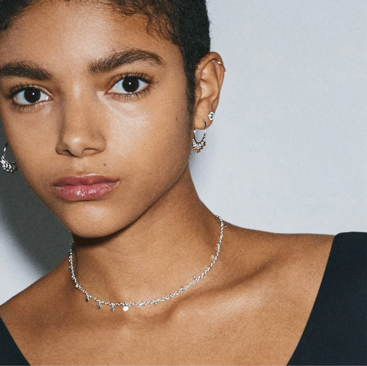 PANNA COIN NECKLACE SILVER