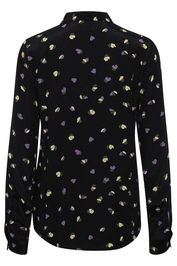 BLACK FLOWER HELIMA SHIRT