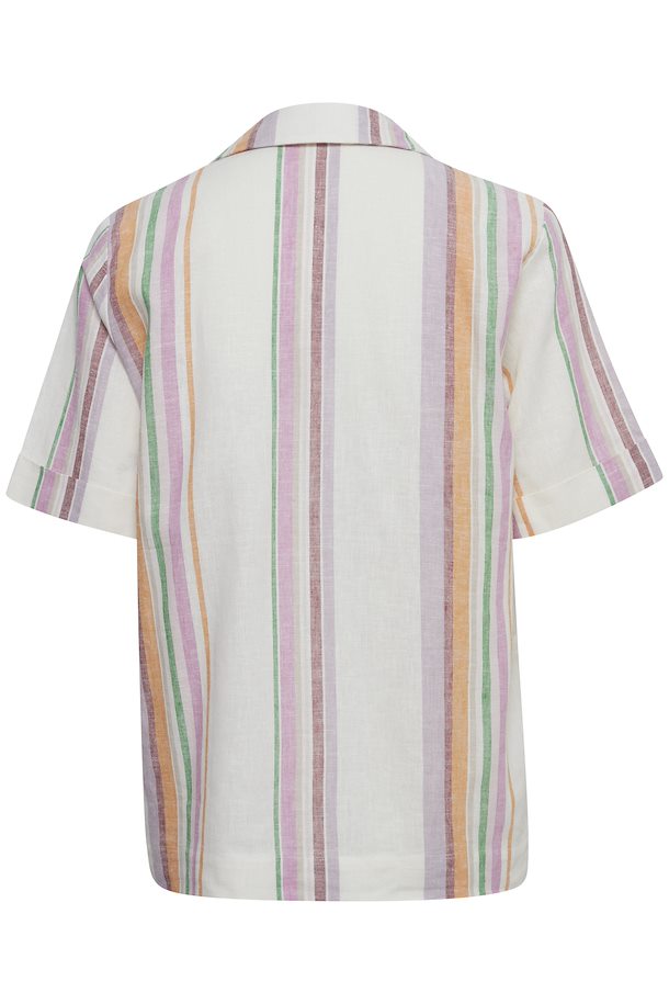 FELIA OFF WHITE MIX SHIRT