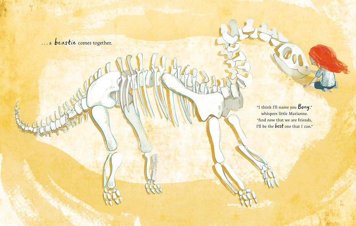 THE GIRL AND THE DINOSAUR BOOK