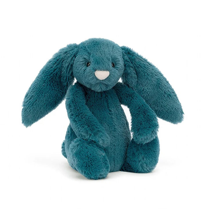 SMALL BASHFUL MINERAL BLUE BUNNY