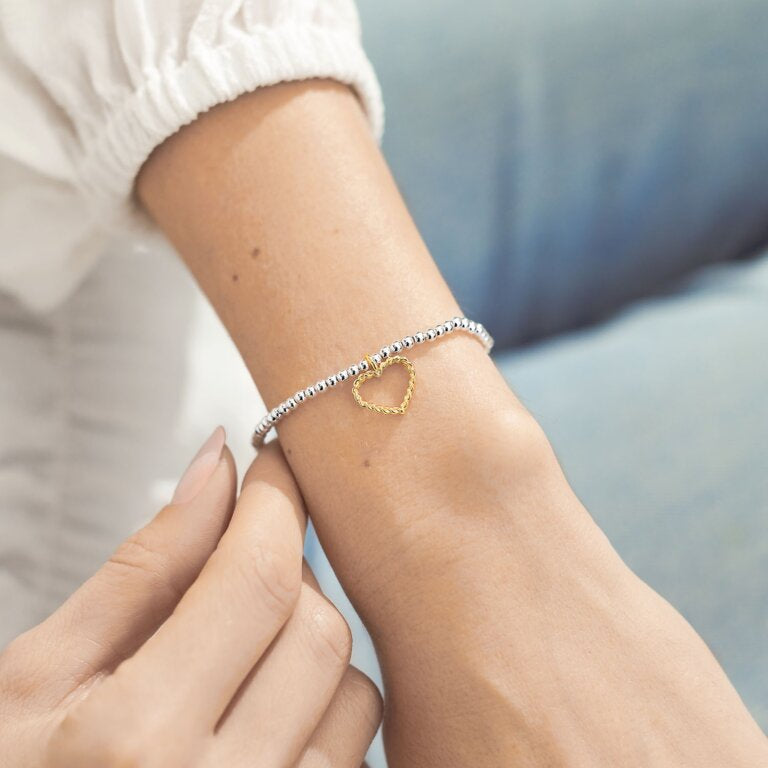 A LITTLE 'LOVE AND STRENGTH' BRACELET