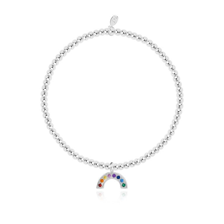 A LITTLE ‘ BRAVE THE STORM TO SEE THE RAINBOW BRACELET