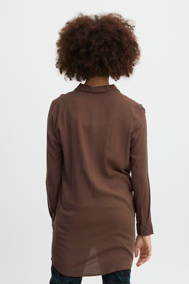 BRACKEN BROWN MAIN LONG SHIRT