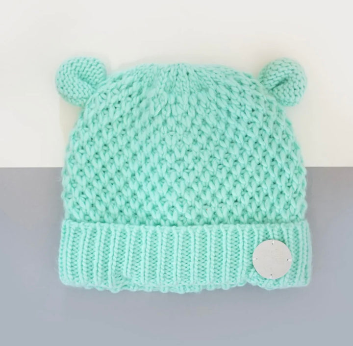 MINT HAT WITH EARS