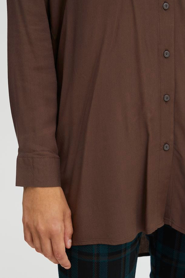 BRACKEN BROWN MAIN LONG SHIRT