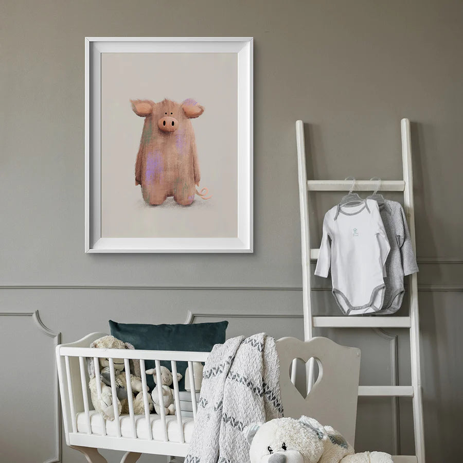 FARMYARD ANIMALS NURSERY PRINTS