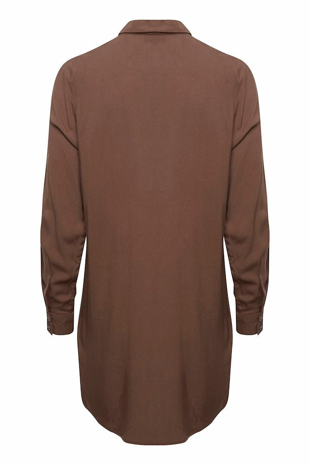 BRACKEN BROWN MAIN LONG SHIRT