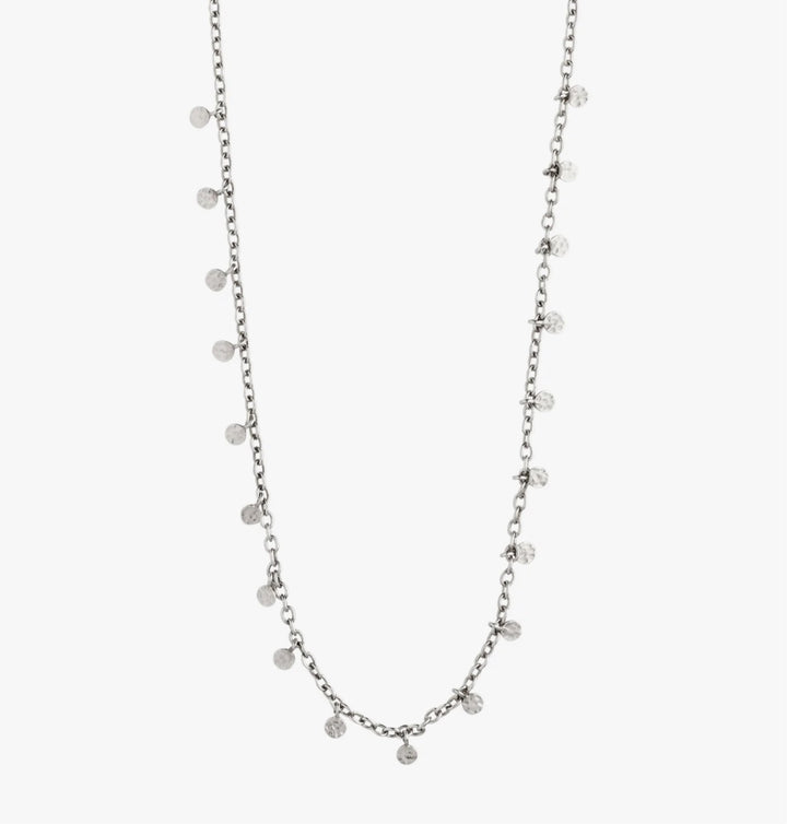 PANNA COIN NECKLACE SILVER