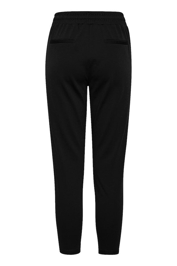 BLACK KATE CROPPED PANTS