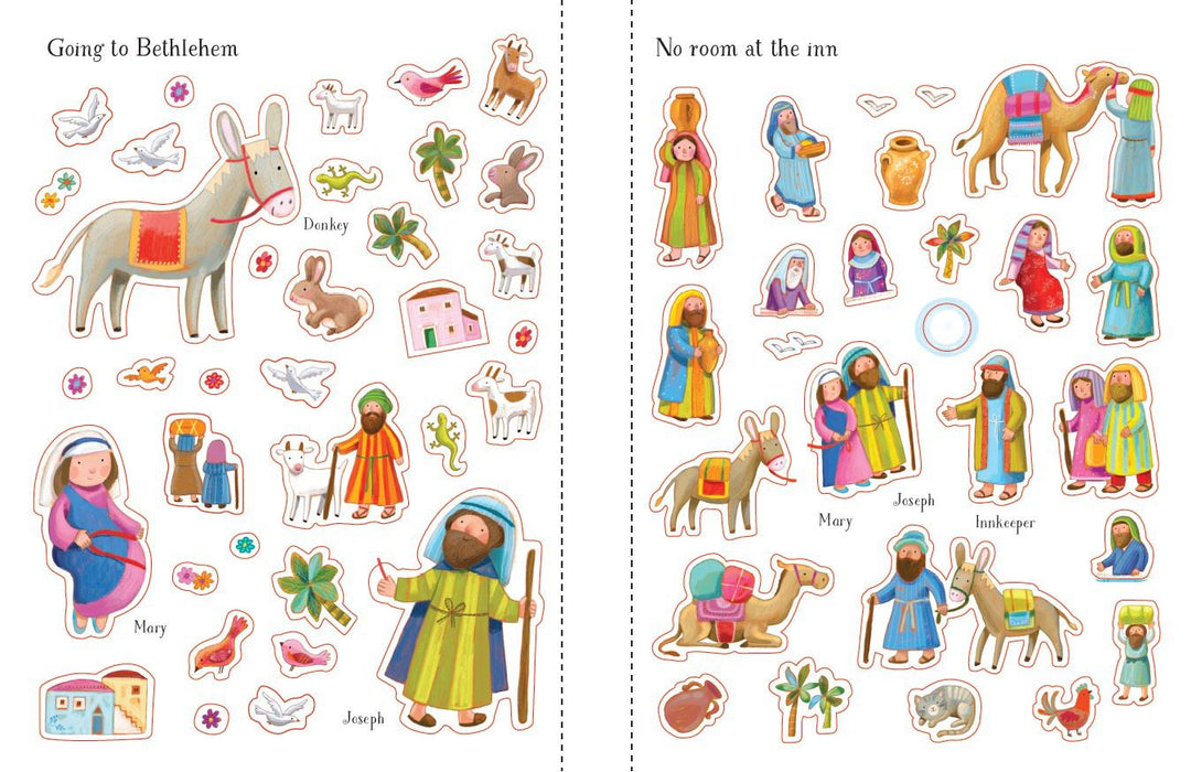 FIRST STICKER BOOK NATIVITY