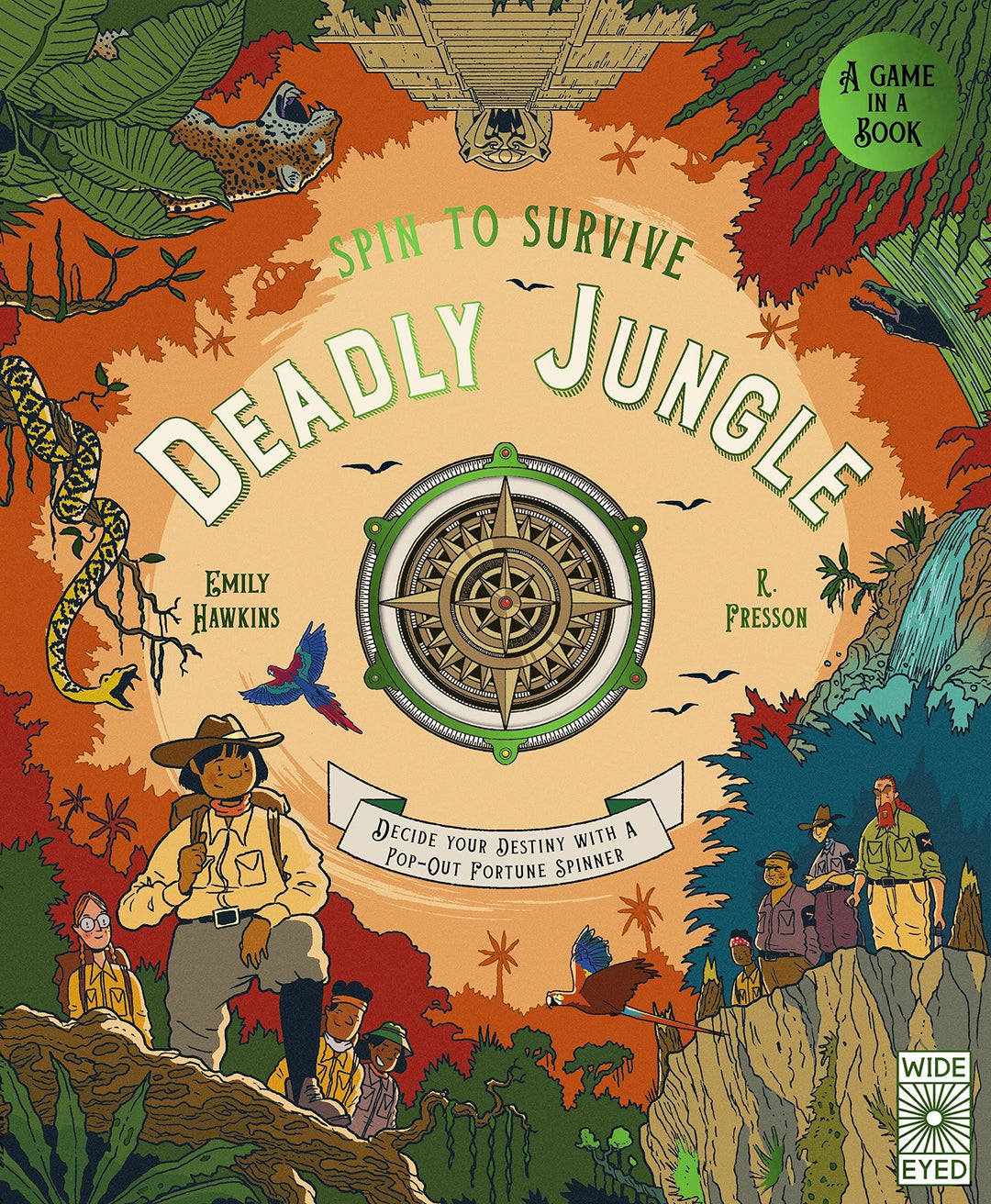 SPIN TO SURVIVE DEADLY JUNGLE BOOK