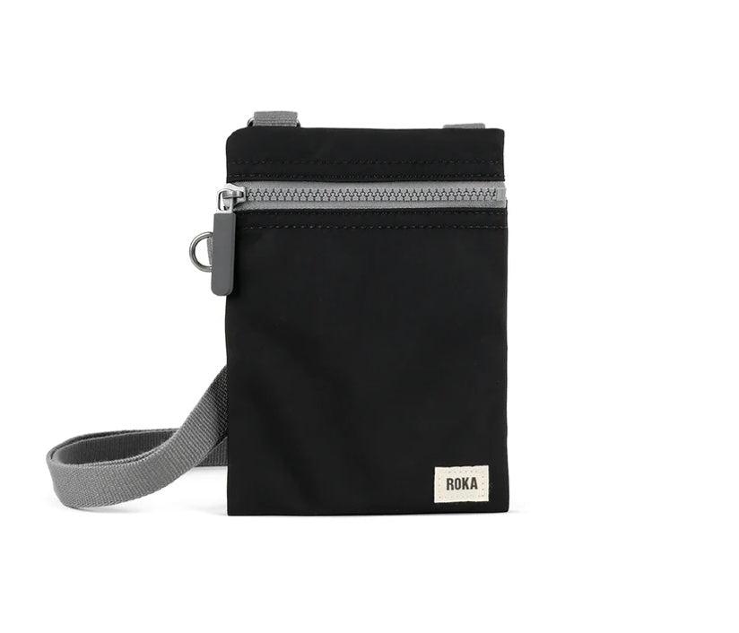 BLACK CHELSEA RECYCLED NYLON BAG